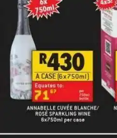 Shoprite Liquor Annabelle rose offer