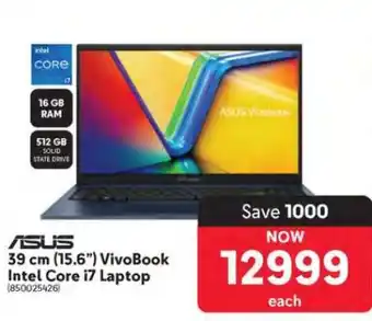 Makro ASUS VivoBook Intel Core i7 Laptop offer