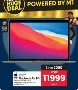 Makro 13” Macbook Air M1 offer