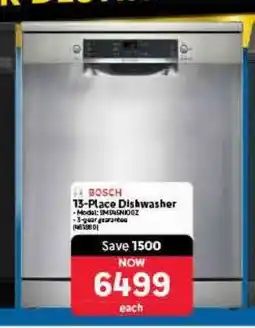 Makro Bosch 13-Place Dishwasher offer
