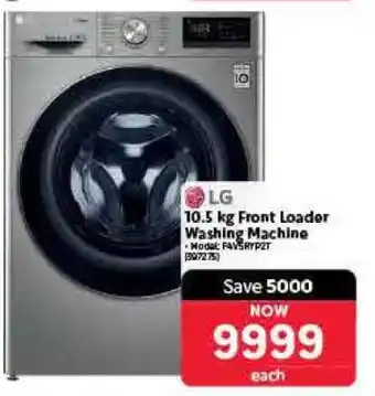 Makro LG 10.5 kg Front Loader Washing Machine offer
