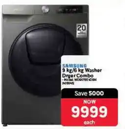 Makro Samsung 9 kg/6 kg Washer Dryer Combo offer