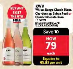 Makro KWV Whites Range offer