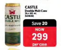 Makro Castle Double Malt Cans offer