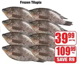 Boxer Superstores Frozen Tilapia offer