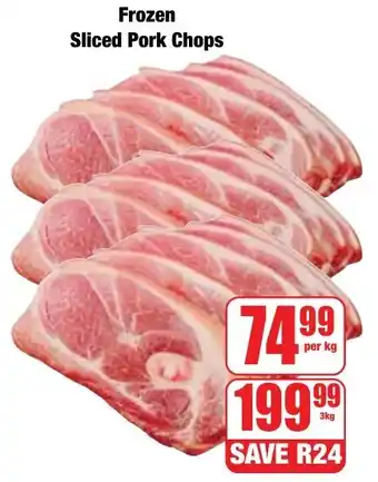Boxer Superstores Frozen Sliced Pork Chops offer