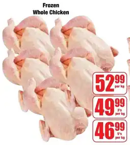 Boxer Superstores Frozen Whole Chicken offer