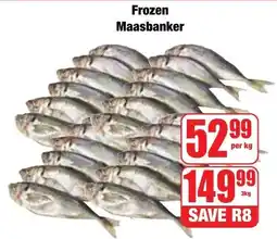 Boxer Superstores Frozen Maasbanker offer