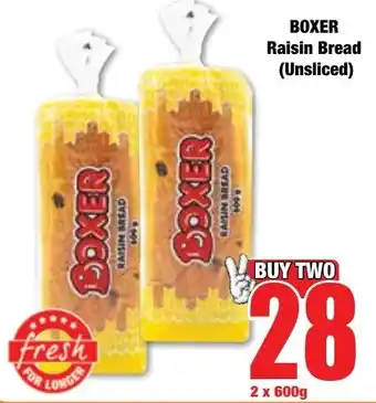 Boxer Superstores BOXER Raisin Bread offer