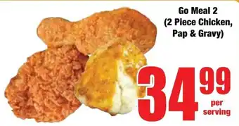 Boxer Superstores Go Meal 2 Chicken, Pap & Gravy offer