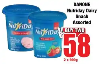 Boxer Superstores DANONE Nutriday Dairy Snack Assorted offer