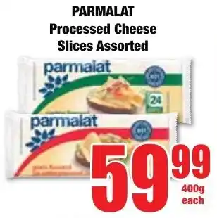 Boxer Superstores PARMALAT Processed Cheese Slices Assorted offer