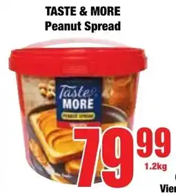 Boxer Superstores TASTE & MORE Peanut Spread offer