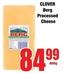 Boxer Superstores CLOVER Berg Processed Cheese offer