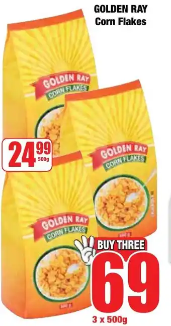 Boxer Superstores GOLDEN RAY Corn Flakes offer