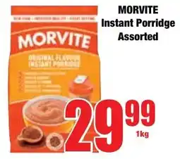 Boxer Superstores MORVITE Instant Porridge Assorted offer