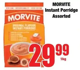 Boxer Superstores MORVITE Instant Porridge Assorted offer