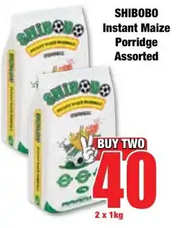 Boxer Superstores SHIBOBO Instant Maize Porridge Assorted offer
