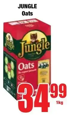Boxer Superstores JUNGLE Oats offer