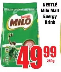 Boxer Superstores NESTLÉ Milo Malt Energy Drink offer