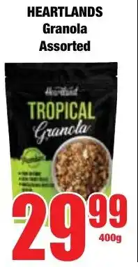 Boxer Superstores HEARTLANDS Granola Assorted offer