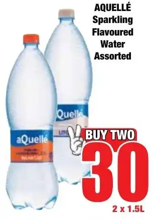 Boxer Superstores AQUELLÉ Sparkling Flavoured Water Assorted offer