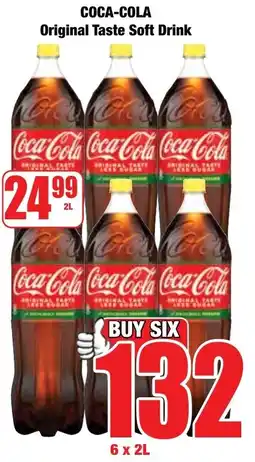 Boxer Superstores COCA-COLA Original Taste Soft Drink offer