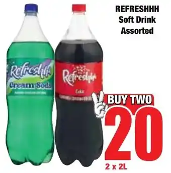 Boxer Superstores REFRESHHH Soft Drink Assorted offer