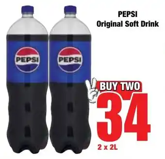 Boxer Superstores PEPSI Original Soft Drink offer