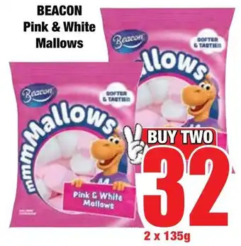 Boxer Superstores BEACON Pink & White Mallows offer