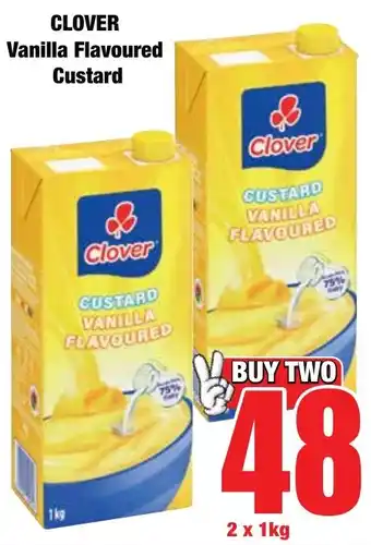 Boxer Superstores CLOVER Vanilla Flavoured Custard offer