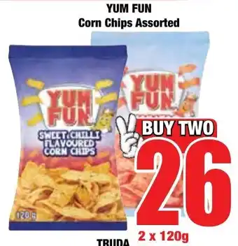 Boxer Superstores YUM FUN Corn Chips Assorted offer