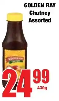 Boxer Superstores GOLDEN RAY Chutney Assorted offer