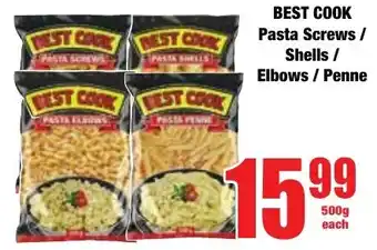 Boxer Superstores BEST COOK Pasta Screws/ Shells/ Elbows/ Penne offer