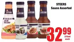 Boxer Superstores STEERS Sauce Assorted offer