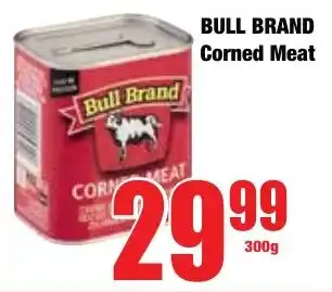 Boxer Superstores BULL BRAND Corned Meat offer