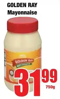 Boxer Superstores GOLDEN RAY Mayonnaise offer