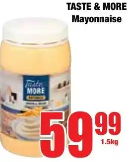 Boxer Superstores TASTE & MORE Mayonnaise offer