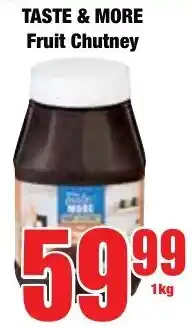 Boxer Superstores TASTE & MORE Fruit Chutney offer