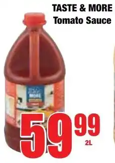 Boxer Superstores TASTE & MORE Tomato Sauce offer