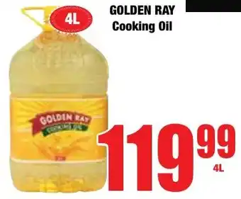 Boxer Superstores GOLDEN RAY Cooking Oil offer
