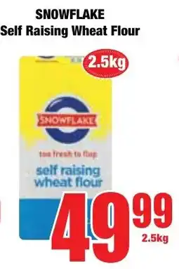 Boxer Superstores SNOWFLAKE Self Raising Wheat Flour offer