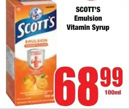 Boxer Superstores SCOTT'S Emulsion Vitamin Syrup offer