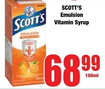 Boxer Superstores SCOTT'S Emulsion Vitamin Syrup offer