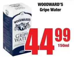 Boxer Superstores WOODWARD'S Gripe Water offer