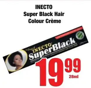 Boxer Superstores INECTO Super Black Hair Colour Crème offer