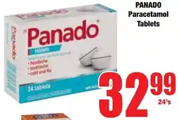 Boxer Superstores PANADO Paracetamol Tablets offer