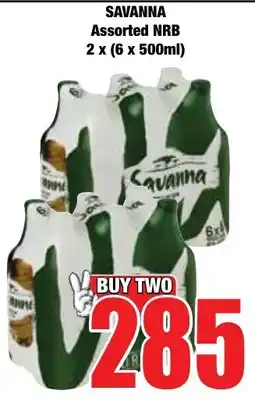 Boxer Superstores SAVANNA Assorted NRB offer