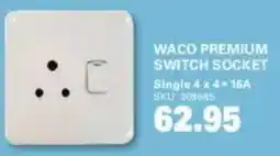Cashbuild Waco premium switch socket single offer