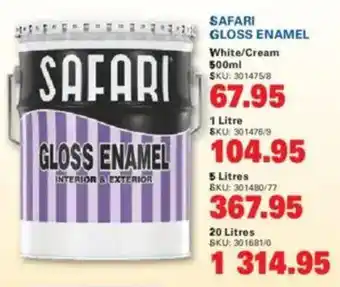 Cashbuild Safari gloss enamel offer